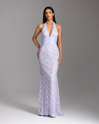 Lilac Bloom Gown