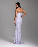 Lilac Bloom Gown