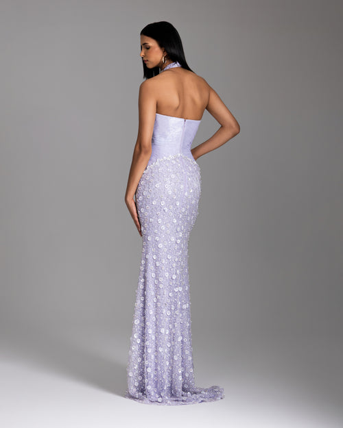 Lilac Bloom Gown