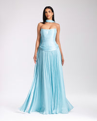 Celestia Ruched Gown