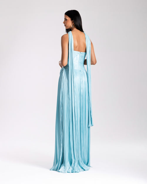 Celestia Ruched Gown