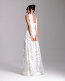 Ivory Paillette Gown