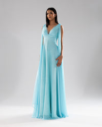 Serena Draped Gown