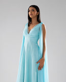 Serena Draped Gown