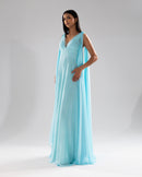 Serena Draped Gown