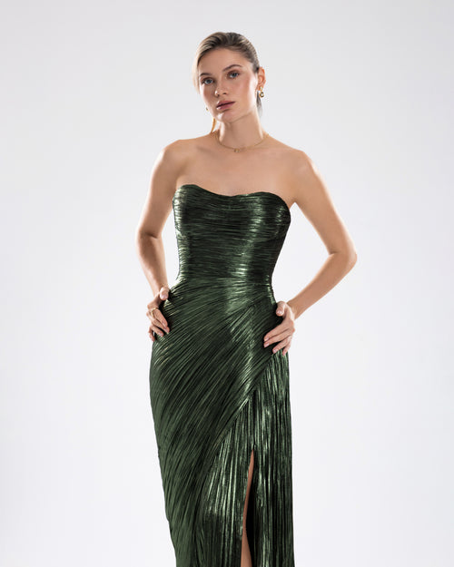 Virelle Draped Gown