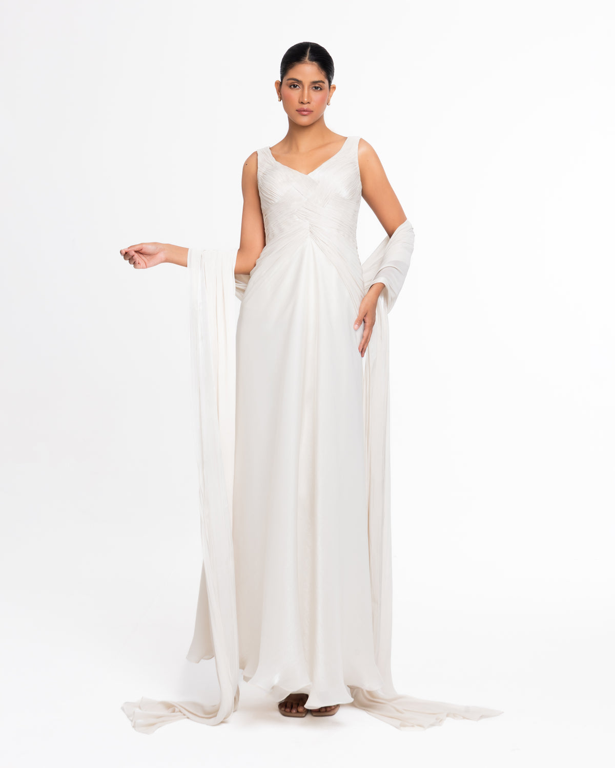 Shimmery Soft Silk Dress