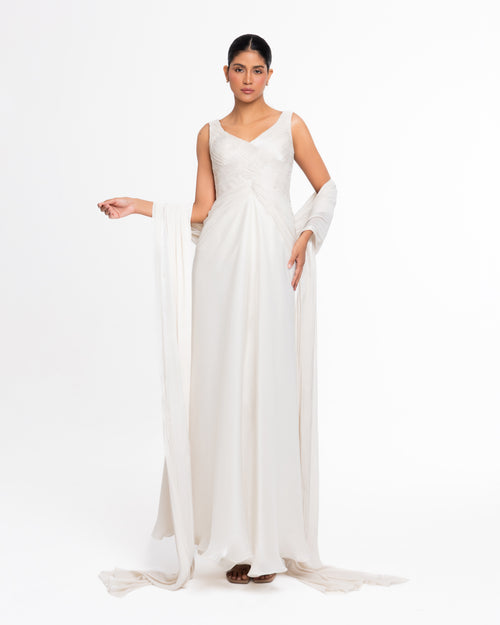 Shimmery Soft Silk Dress
