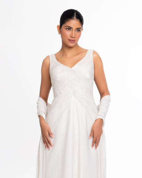 Shimmery Soft Silk Dress