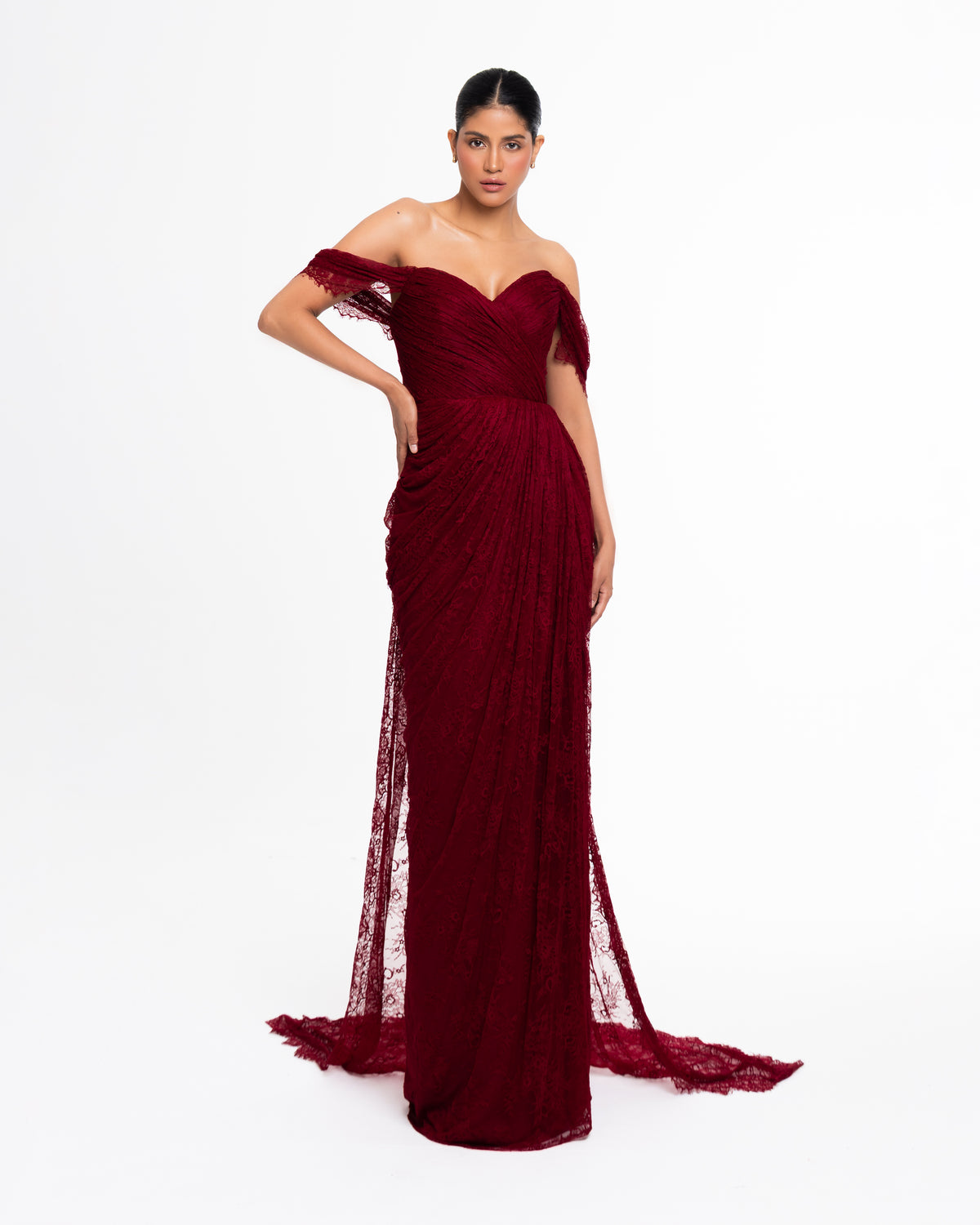 Soft Dantel(soft french lace) Dress