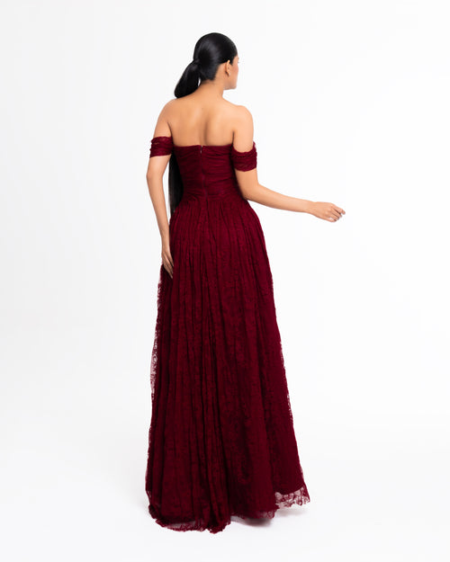 Soft Dantel(soft french lace) Dress