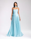 Celestia Ruched Gown