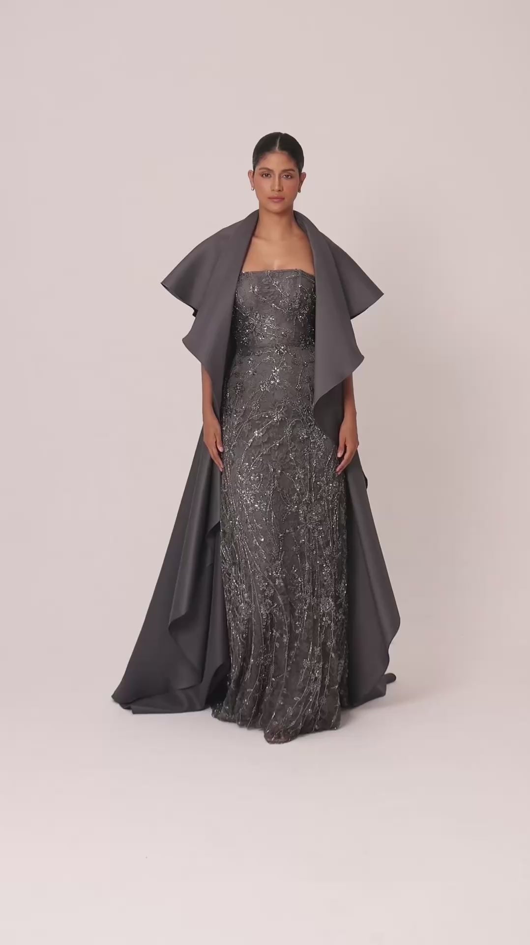 Noiré Embroidered Gown