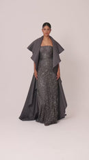 Noiré Embroidered Gown