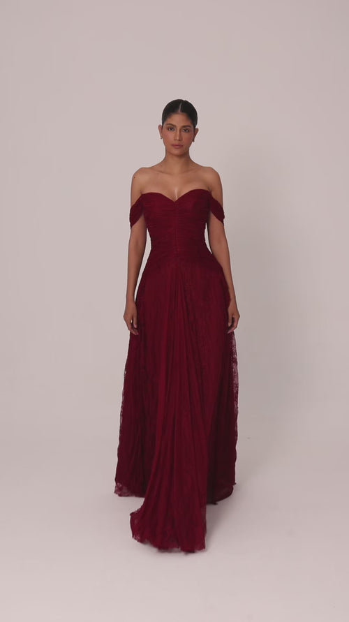 Aveline Lace Gown